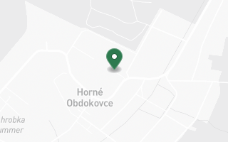 Mapa — Horné Obdokovce