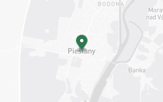 Mapa — Piešťany - Piešťany