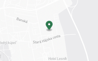 Mapa — Turčianske Teplice