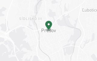 Mapa — Prešov - Prešov
