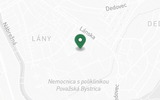 Mapa — Považská Bystrica
