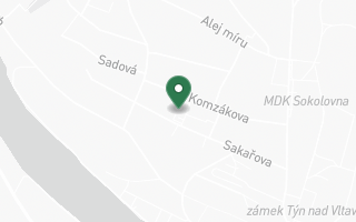 Mapa — Týn nad Vltavou