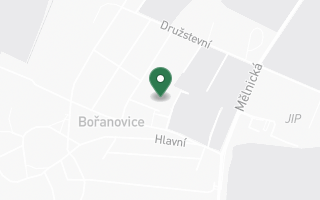 Mapa — Bořanovice