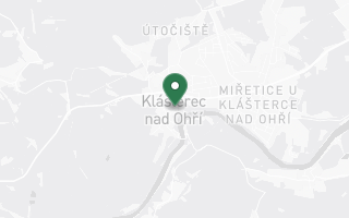 Mapa — Klášterec nad Ohří