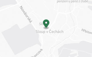 Mapa — Sloup v Čechách