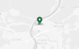 Mapa — Děčín